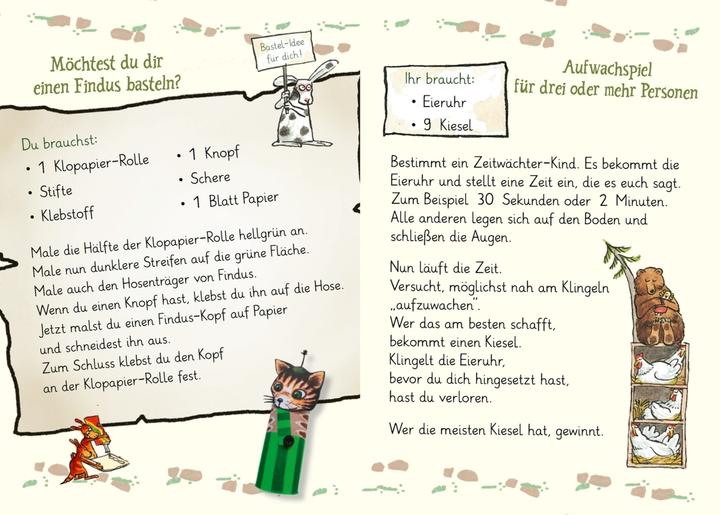 Actual product image Pettersson und Findus. Findus sucht einen Schatz (German, Alexandra Hanneforth, Sven Nordqvist, 2022)