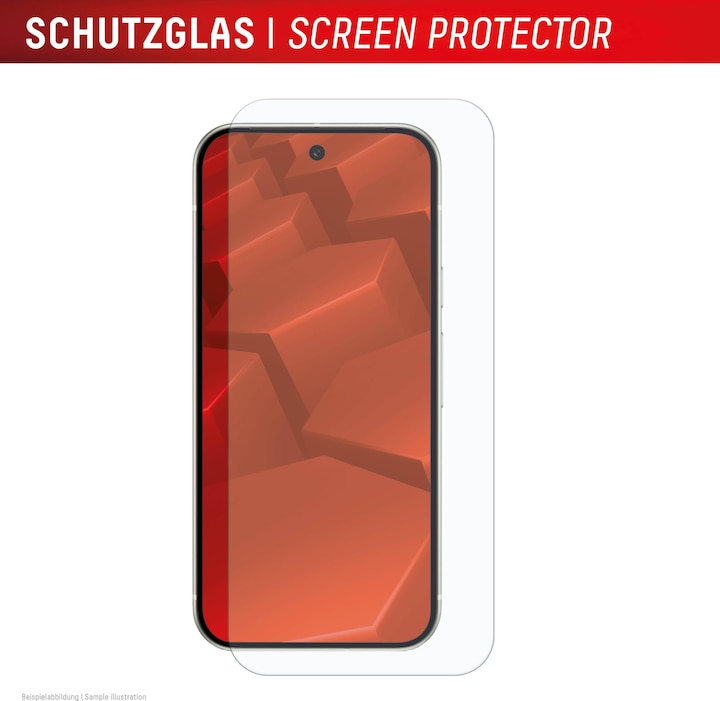 Productafbeelding Displex Real Glass, 2D Panzerglas (1 Stuk, Google Pixel 9a)