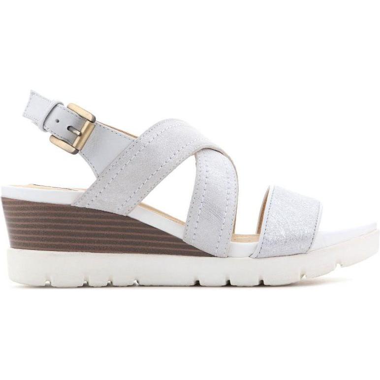 Geox, Donne, Sandali + Ciabatte, D Marykarmen D828AB 07785 C1000, Oro, (41)