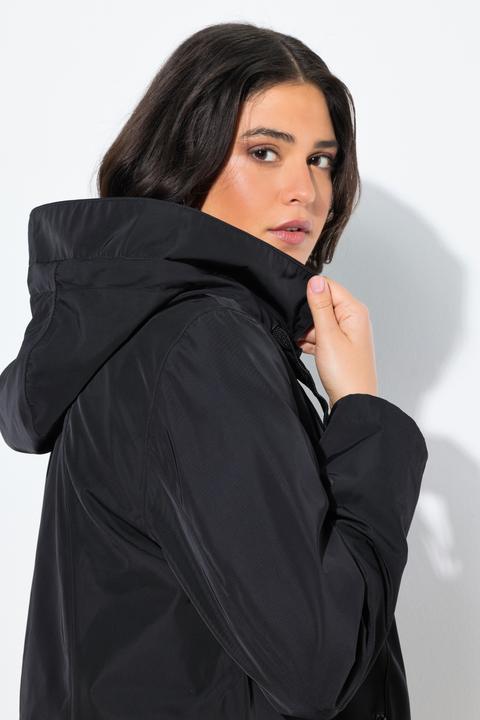 Produktbild Ulla Popken HYPRAR Funktionsjacke, wasserdicht, Kapuze (58)