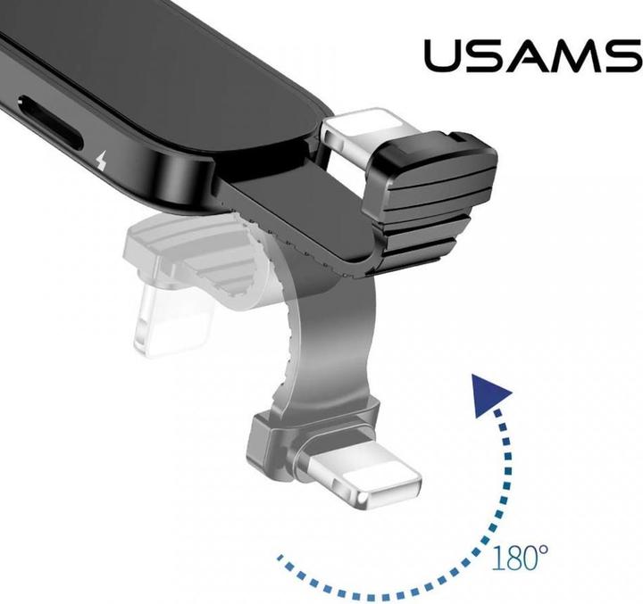 Actual product image Usams Lightning 3.5mm Headphone Adapter Ring Holder (Lightning)