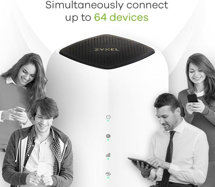 Actual product image Zyxel FWA505 Nebula