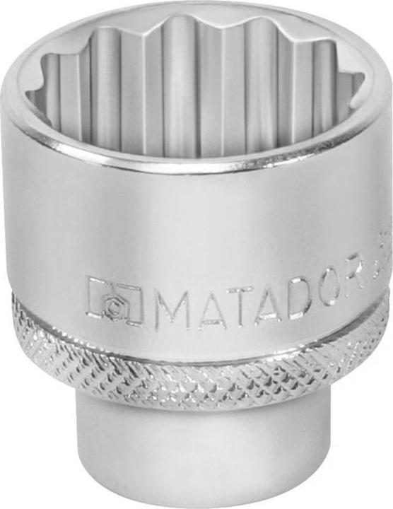 Matador 30758012 Aussen-Doppelsechskant Steckschlüsseleinsatz 13/16" 3/8" (10 mm) - Abtri (13/16")
