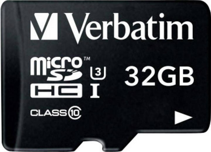 Image du produit Verbatim Pro (32 Go, microSDHC, U3, UHS-I)