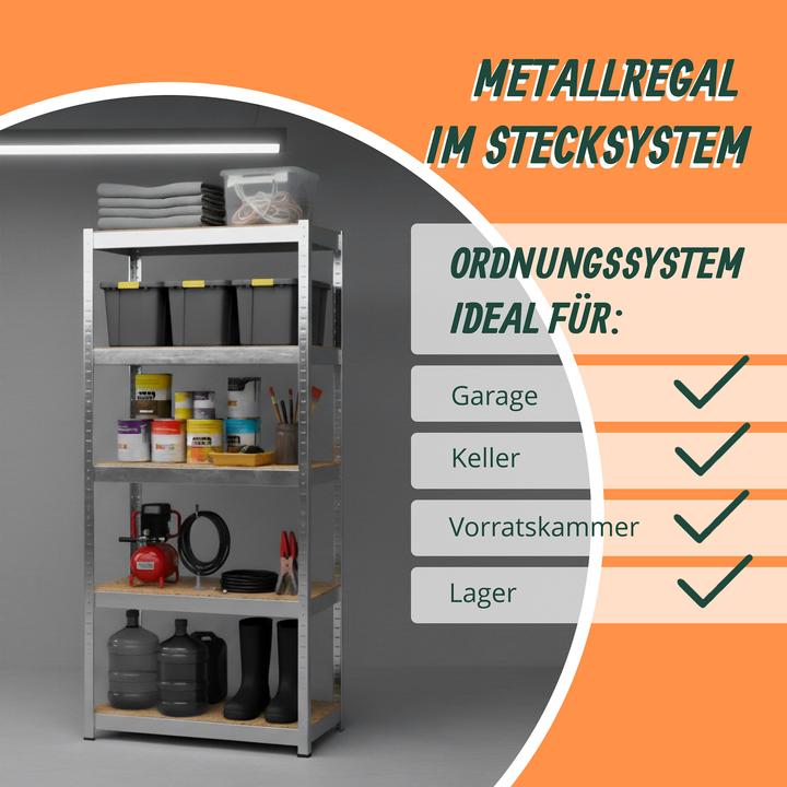 Produktbild Relaxdays Schwerlastregal