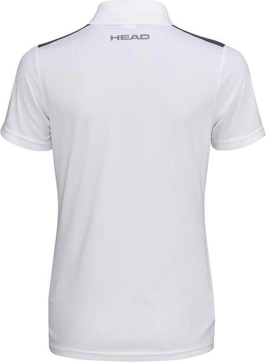 Produktbild Head Club Tech Polo Shirt W weiss/dunkelblau (XL)