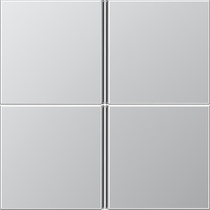 JUNG AL2404TSA Key set complete 4-fold