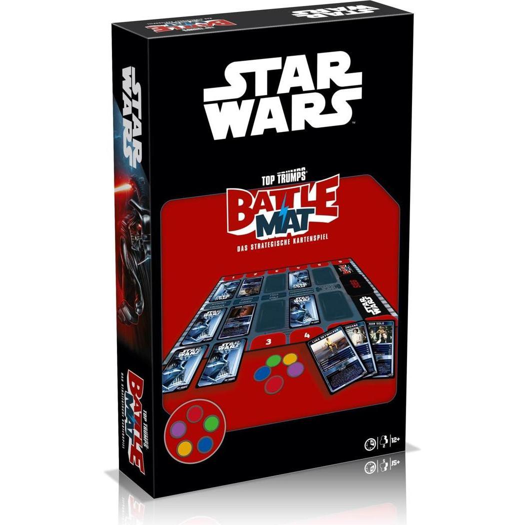 Winning Moves Battle Mat Star Wars, Quizspiel, für 2+ Spieler, ab 8 Jahren (DE-Ausgabe) (Deutsch)