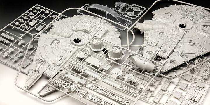 Actual product image Revell Millenium Falcon