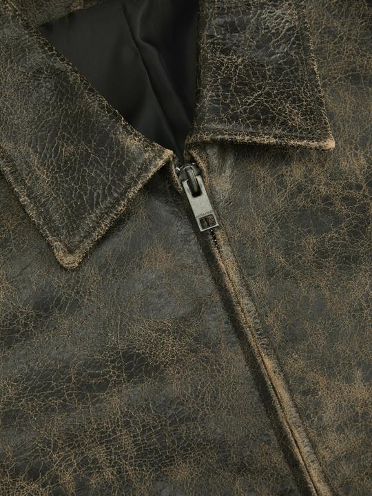 Actual product image Jack & Jones Leather Jacket (S)