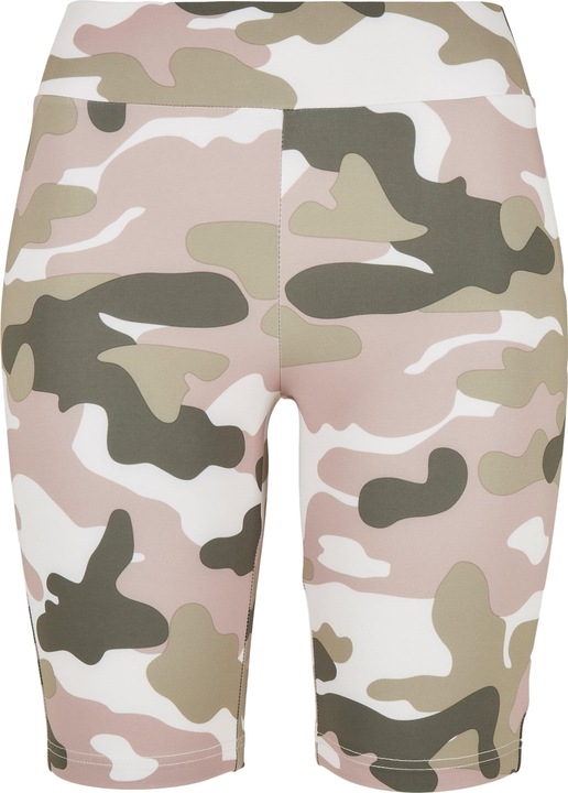 Produktbild Urban Classics Ladies High Waist Camo Tech Cycle Shorts (XXL)