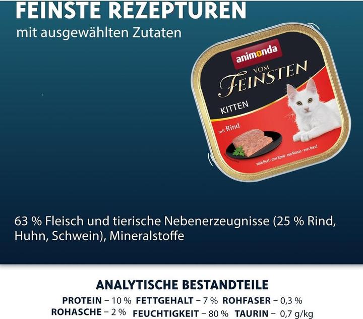 Produktbild animonda Vom Feinsten (Junior, 1 Stk., 100 g)