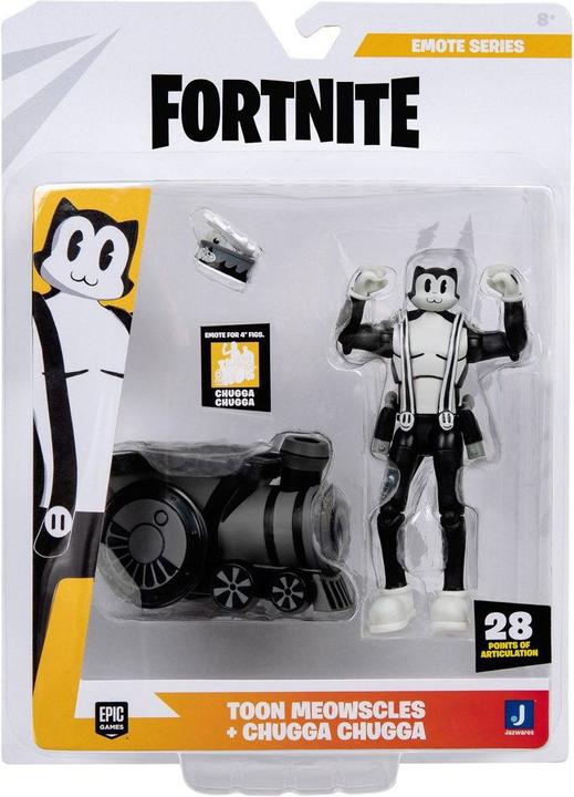 Actual product image Fortnite Emote 10 cm Figure - Toon Meowscles