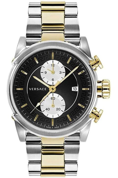 Yellow gold silver grey
