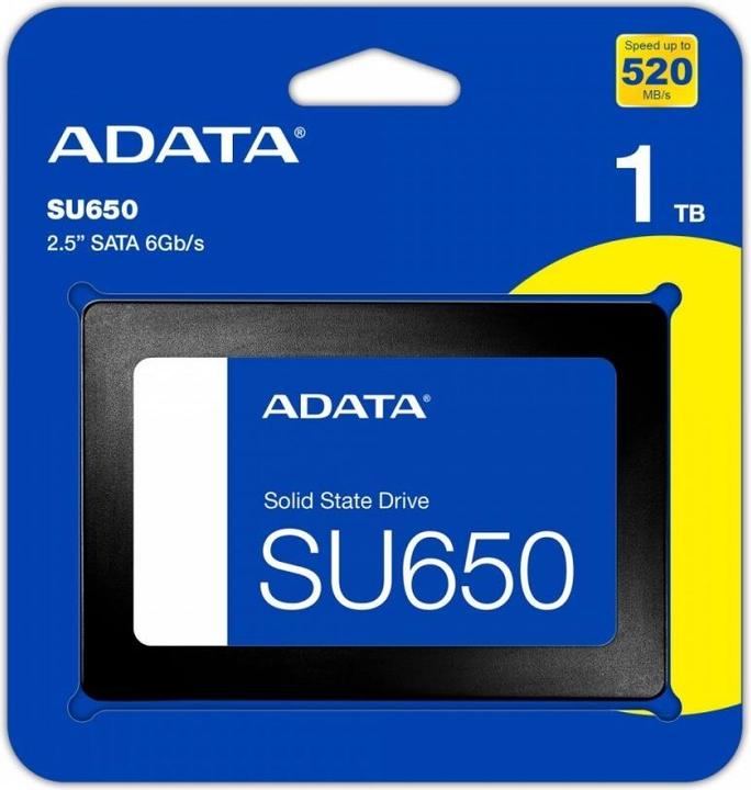 Productafbeelding Adata Dysk SSD Ultimate SU650 1 TB 2,5" SATA III (ASU650SS-1TT-R) (1000 GB, 2.5")