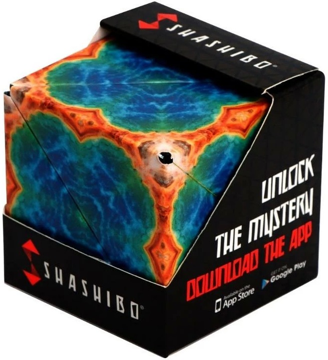 Actual product image Shashibo Cube Earth (Multilingual)
