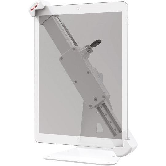 Barkan Porta tablet da tavolo 7-14", chiudibile, bianco, Supporto per tablet, Bianco