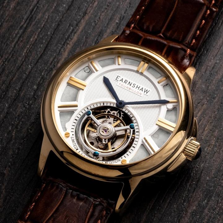 Actual product image Thomas Earnshaw ES-8239-03 Disraeli Tourbillon 42mm 3ATM (Analogue wristwatch, 42 mm)