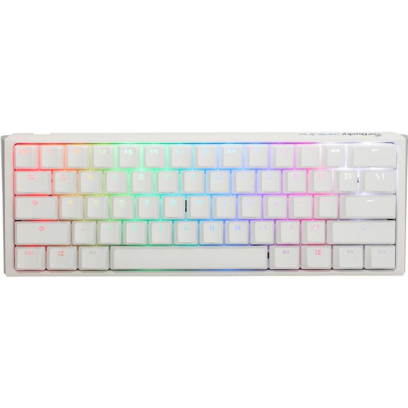 Ducky One 3 Classic (DE, Kabelgebunden), Tastatur, Weiss