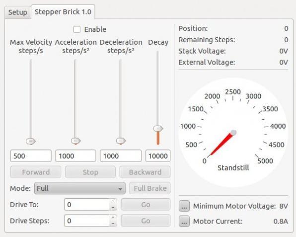 Image du produit Tinkerforge Brique de stepper (Composant de puissance)