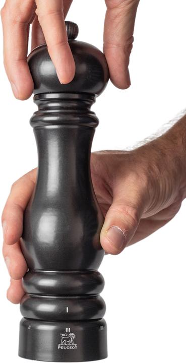 Actual product image Peugeot Salt mill Paris black satin 22 (Salt)