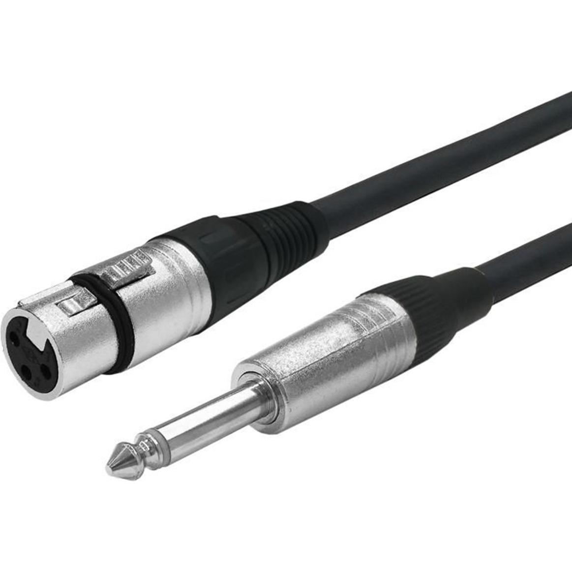 Vivolink XLR F to Mono Jack 6.35mm (3 m, XLR), Audio Kabel