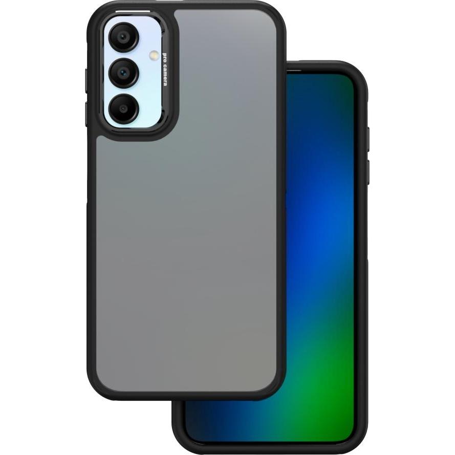 OEM Crystal Black Hülle für Samsung Galaxy A15 4G / A15 5G schwarz (Samsung Galaxy A15 5G), Smartphone Hülle, Schwarz