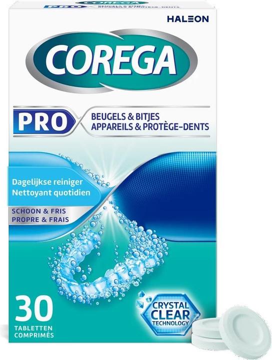 Corega Pro Braces & Bits 30 Tablets