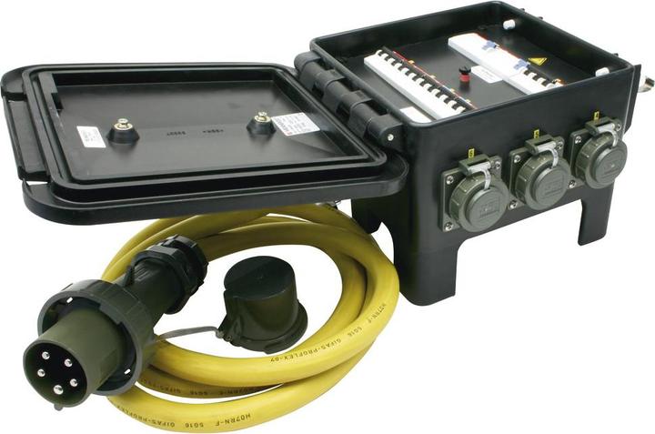 Produktbild Mennekes Sechsfachverteiler THW-Version 230 V/400 V, 63 A (CEE)