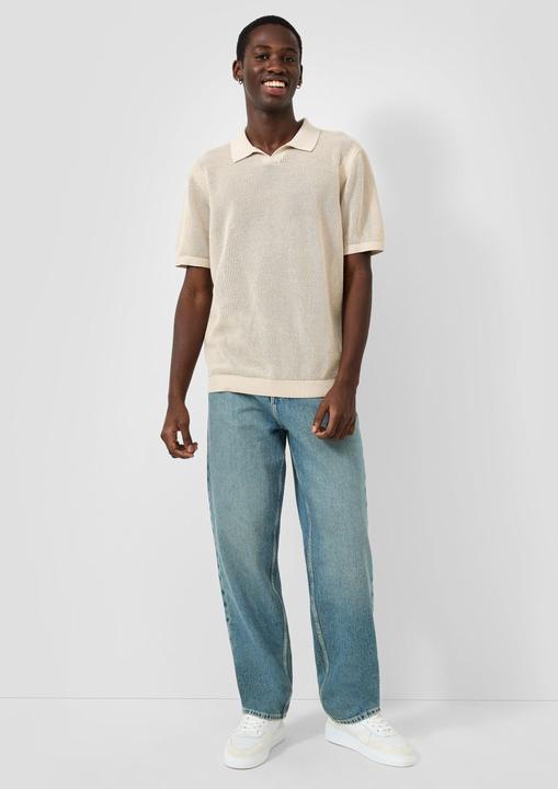 Produktbild s.Oliver Strick-Poloshirt (M)