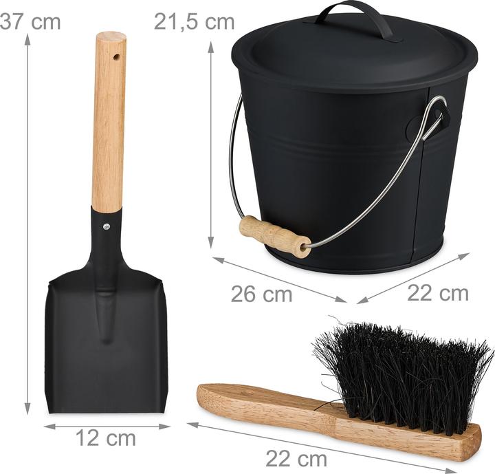 Image du produit Relaxdays Ascheeimer
