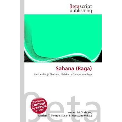 Thumbnail - Sahana (Raga), Fachbücher