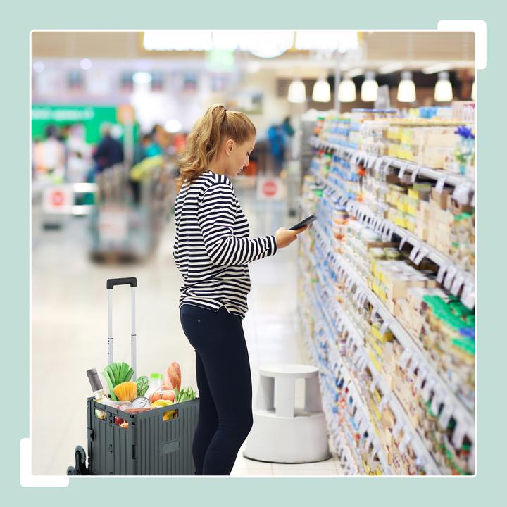 Produktbild Relaxdays Einkaufstrolley