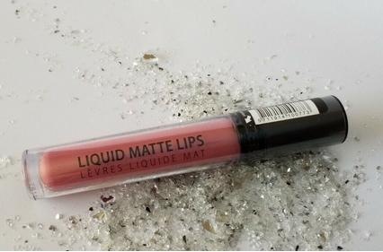 Actual product image Gosh Liquid Matte Lips 001 Candyfloss 4ml (001 Candyfloss)