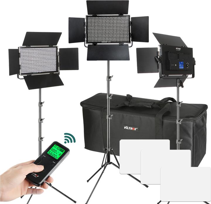 Image du produit Viltrox Panneau LED Triple Kit VL-S50T