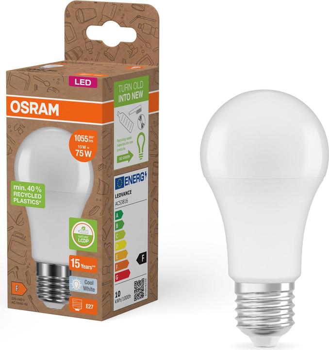 Produktbild Osram LED Pcr Lamps With Classic A (E27, 1055 lm, 1 x)