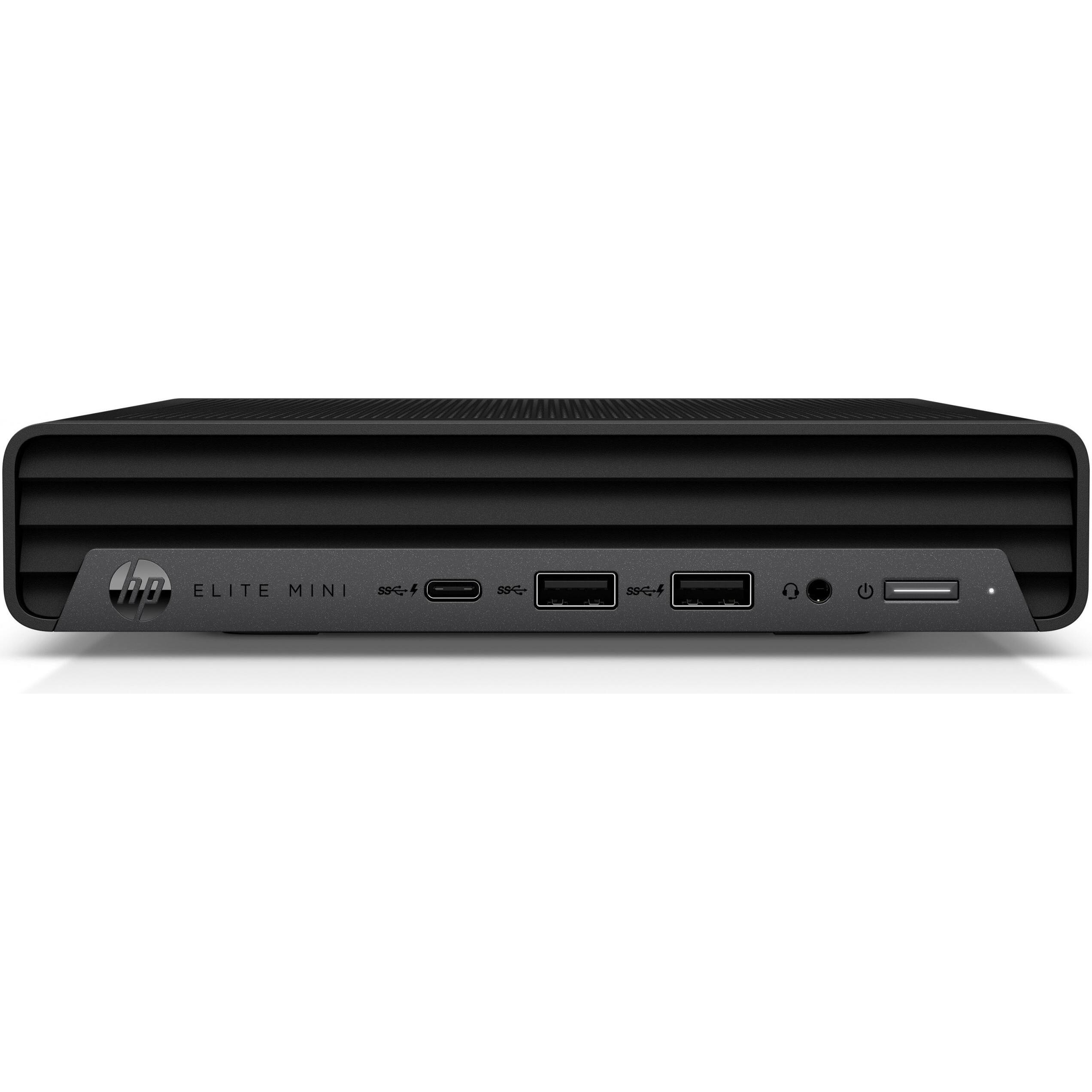 HP Elite Mini 600 G9 (512 GB, 16 GB, Intel Core i5-13500T), PC, Schwarz