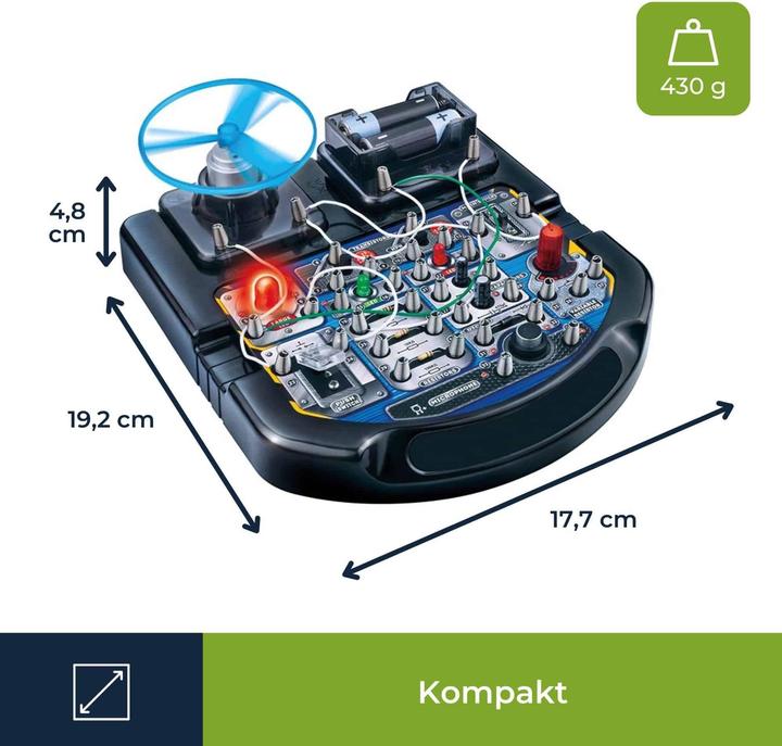 Productafbeelding Velleman Elektronisch projectpakket - 18 experimenten - LED, ventilator & geluid