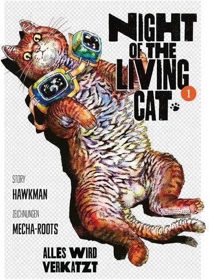 Produktbild Panini Night of the Living Cat - Alles wird verkatzt (Deutsch, Hawkman, Mecha-Roots, 2022)