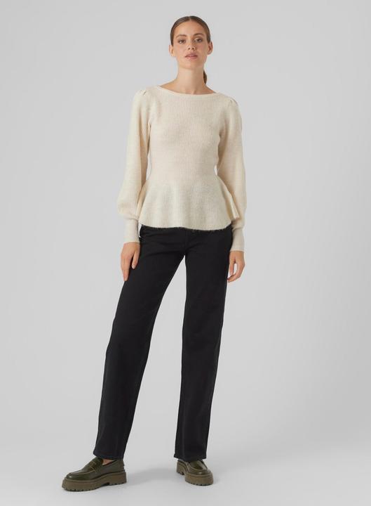 Produktbild Vero Moda VMFLAVOUR LS PEPLUM PULLOVER GA EXC Strickpullover (S)