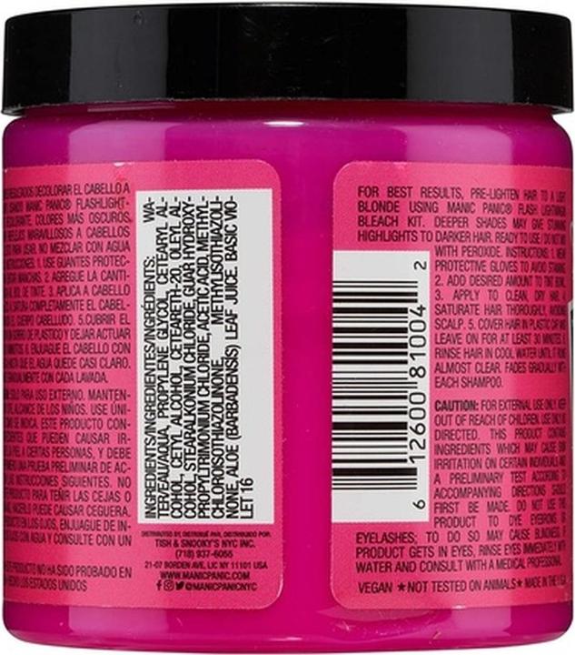 Immagine prodotto Skybound Tintura per capelli High Voltage Classic Cream Formula 8oz Cotton Candy Pink (Rosa zucchero filato)