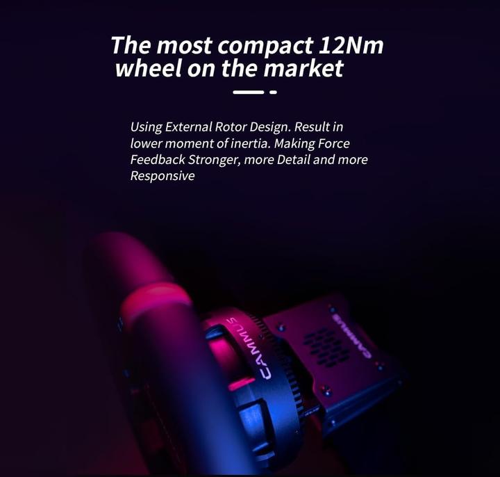 Produktbild Cammus C12 Direct Drive Lenkrad (PC)