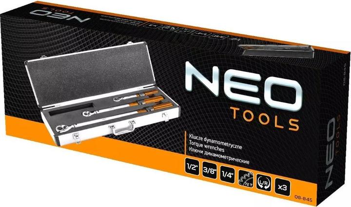 Produktbild Neo Dynamometrische Schlüssel 3 Stk. (1/2", 1/4", 3/8", 5 Nm, 330 Nm)