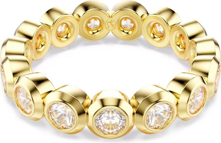 Produktbild Swarovski Imber Ring Rundschliff Weiss Gold (52)