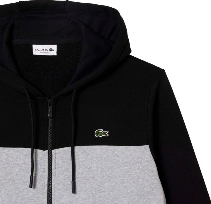 Immagine prodotto Lacoste Felpa con Cappuccio e Zip Intera Blocchi di colore Uomo (S)