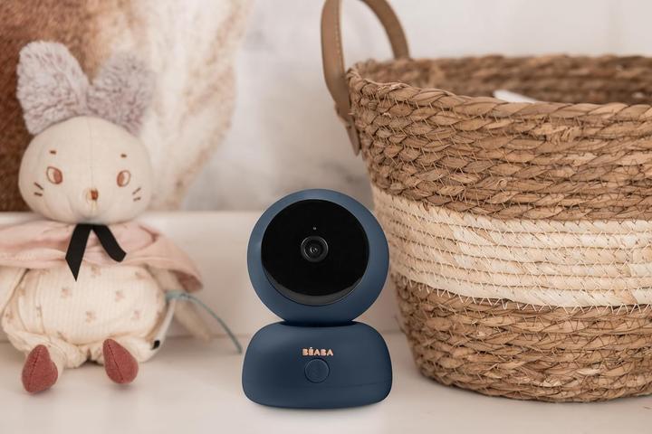 Produktbild Beaba Video Baby Monitor ZEN Premium blau ohne Stecker (Babyphone mit Kamera, 300 m)