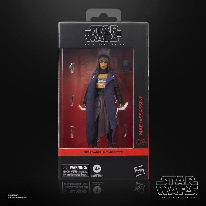 Productafbeelding Hasbro Star Wars: De Acolyte Black Series actiefiguur Mae (Assassin) 15 cm