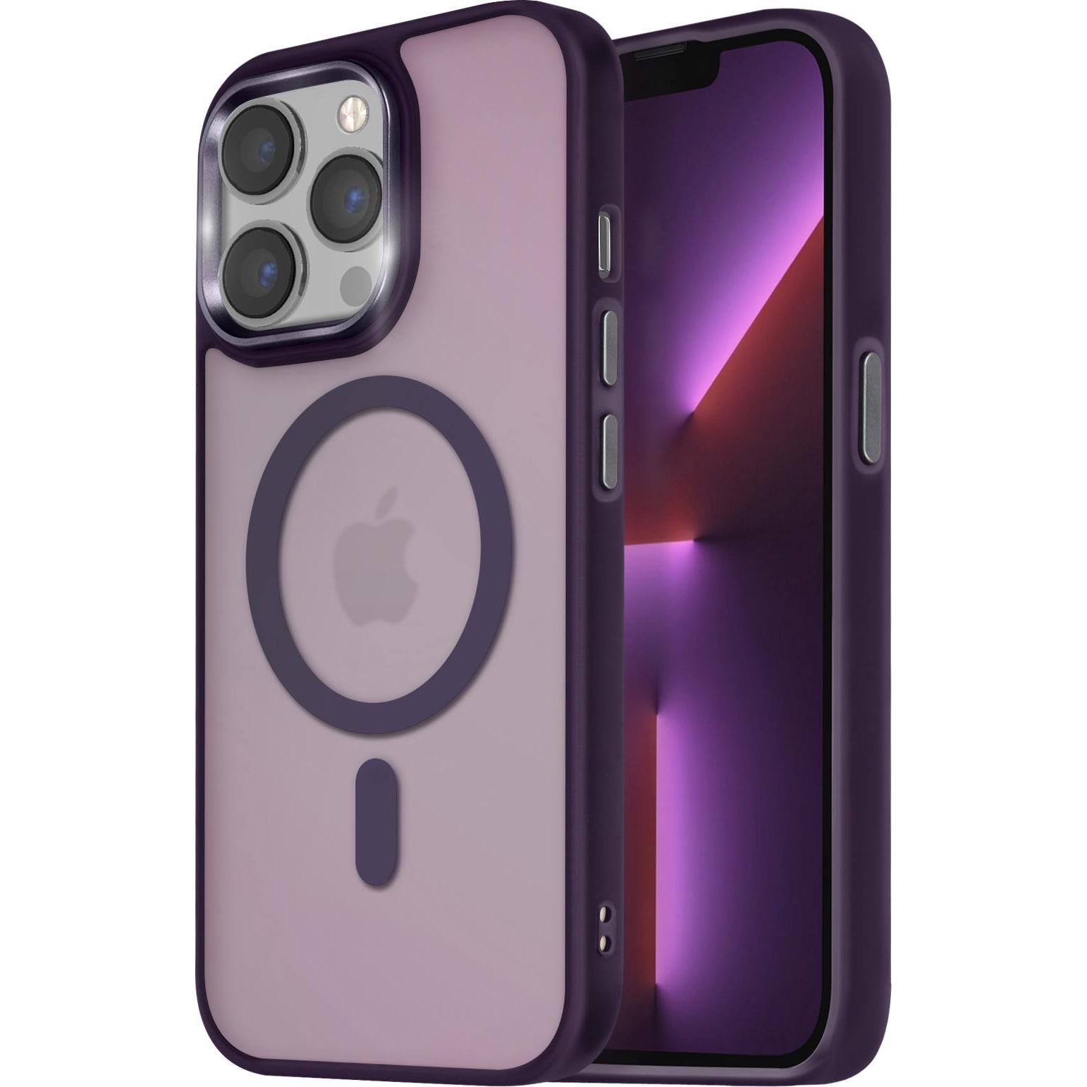 Avizar Frost Color Case (Apple iPhone 13 Pro Max), Smartphone Hülle, Violett