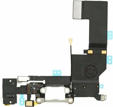 Produktbild OEM Ladeanschlussmikrofon für iPhone 5s weiss (iPhone 5S)