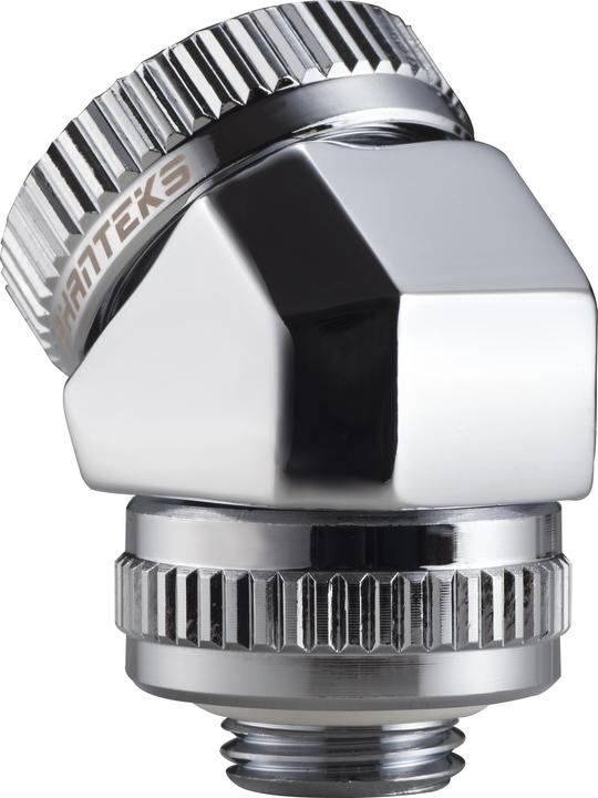 Phanteks Glacier Rotary connector 45 degree G1/4 inch male to 16mm female hardtube - rotatable